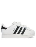 adidas Детски спортни обувки - велкро - бели