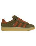adidas Мъжки кецове - естествена кожа - тъмнозелени