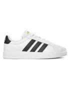 adidas Мъжки маратонки - еко кожа - бели