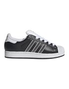 adidas Originals Кожени спортни обувки Superstar II - Бял/Черен/Сив