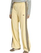 adidas Originals Широк спортен панталон с ръб - Тъмнокафяв/Светло оранжево