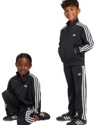 adidas Originals Спортен екип с цип и контрасти - Бял/Черен