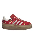 adidas Originals Спортни обувки Gazelle Bold с равна платформа и бродерии - Корал/Карамел/Мръснобял