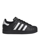 adidas Originals Спортни обувки Supestar II от кожа и еко кожа - Черен/Бял