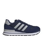 adidas Originals Спортни обувки ZX 500 RS с велур - Светло сив/Тъмносин/Бял