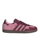 adidas Originals Велурени спортни обувки Samba - Бордо/Пастелнорозов/Карамел