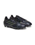 adidas Performance Маратонки от естествена кожа - за футбол - Черен/Неоново зелено