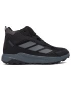 adidas полувисоки спортни обувки от текстил и синтетичен материал - Climaproof - Terrex - черно/сиво