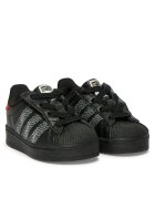 adidas Спортни обувки за деца - черни - екологична кожа - система за закопчаване с велкро