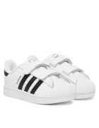 adidas Спортни обувки за деца - унисекс - велкро - бели - екологична кожа