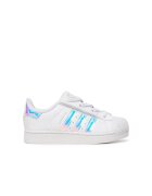 adidas Спортни обувки за деца - велкро - бели - екологична кожа
