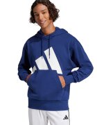 adidas Sportswear Худи с лого - Тъмносин/Бял