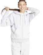 adidas Sportswear Худи с памук с цип - Бял/Светло