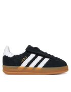 adidas Unisex sneakers - natural leather - black