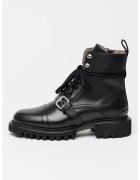 AllSaints Кожени боти с масивен ток