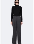 AllSaints Панталон Leonie с лен с широк крачол