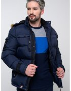 Anapurna Подплатено зимно яке Biwa с еко пух - Тъмносин