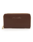 Anna Morellini Кожени портфейли с цип - - 11.5x20x2