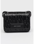 Armani Exchange Чанта през рамо с капаче с лого и регулираща се презрамка
