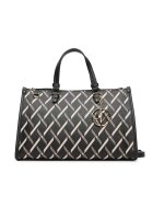 Armani Exchange Дамска чанта - черна - от екологична кожа