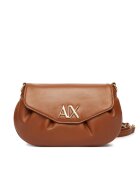 Armani Exchange Дамска чанта - екологична кожа - кафява - Един размер INTL