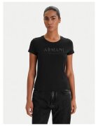 Armani Exchange Дамска тениска - памук - вталена кройка