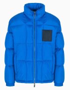 Armani Exchange Дамско яке Лапис лазули - нормален - кобалтов - полиамид - подплата от патешки пух