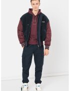 Armani Exchange Двулицево зимно яке с вата - Бордо/Тъмносин