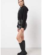 Armani Exchange Късо худи с лого