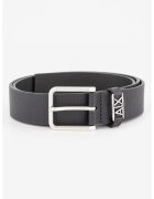 Armani Exchange Кожен колан с метална тока