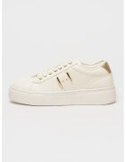 Armani Exchange Маратонки от еко кожа с равна платформа