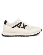Armani Exchange Мъжки кецове - естествена кожа - бели