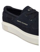 Armani Exchange Мъжки кецове - естествена кожа - - текстил