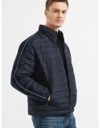 Armani Exchange Олекотено яке с джобове с цип - Сиво-кафяв/Тъмносин
