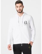 Armani Exchange Памучно худи с бродирано лого