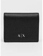 Armani Exchange Портфейл от еко кожа с двойно прегъване