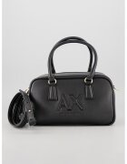 Armani Exchange Ръчна чанта с бродирано лого