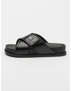 Armani Exchange Равни сандали с лого