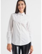 Armani Exchange Риза по тялото с остра яка