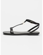 Armani Exchange Сандали от еко кожа с Т-образна каишка