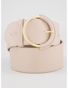 Armani Exchange Широк колан от еко кожа