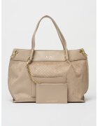 Armani Exchange Шопинг чанта с принт и отделящ се несесер
