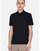 Armani Exchange Слим тениска с яка и лого