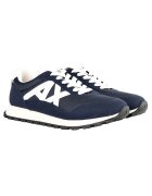 Armani Exchange Спортни обувки от синтетика с мрежеста материя и лого - Бял/Черен