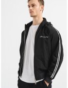 Armani Exchange Стандартно яке с лого - Черен/Бял