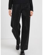 Armani Exchange Свободни дънки с декоративни камъни