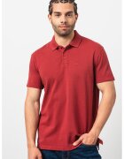 Armani Exchange Тениска от пике с яка