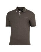 Armani Exchange Тениска с памук с яка