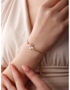 Atelier Miu Регулируема гривна с кристали
