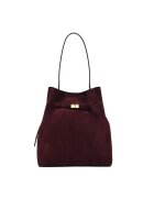 Baldinini Чанта тип bucket от велур - - 32 x 28 x 13 cm